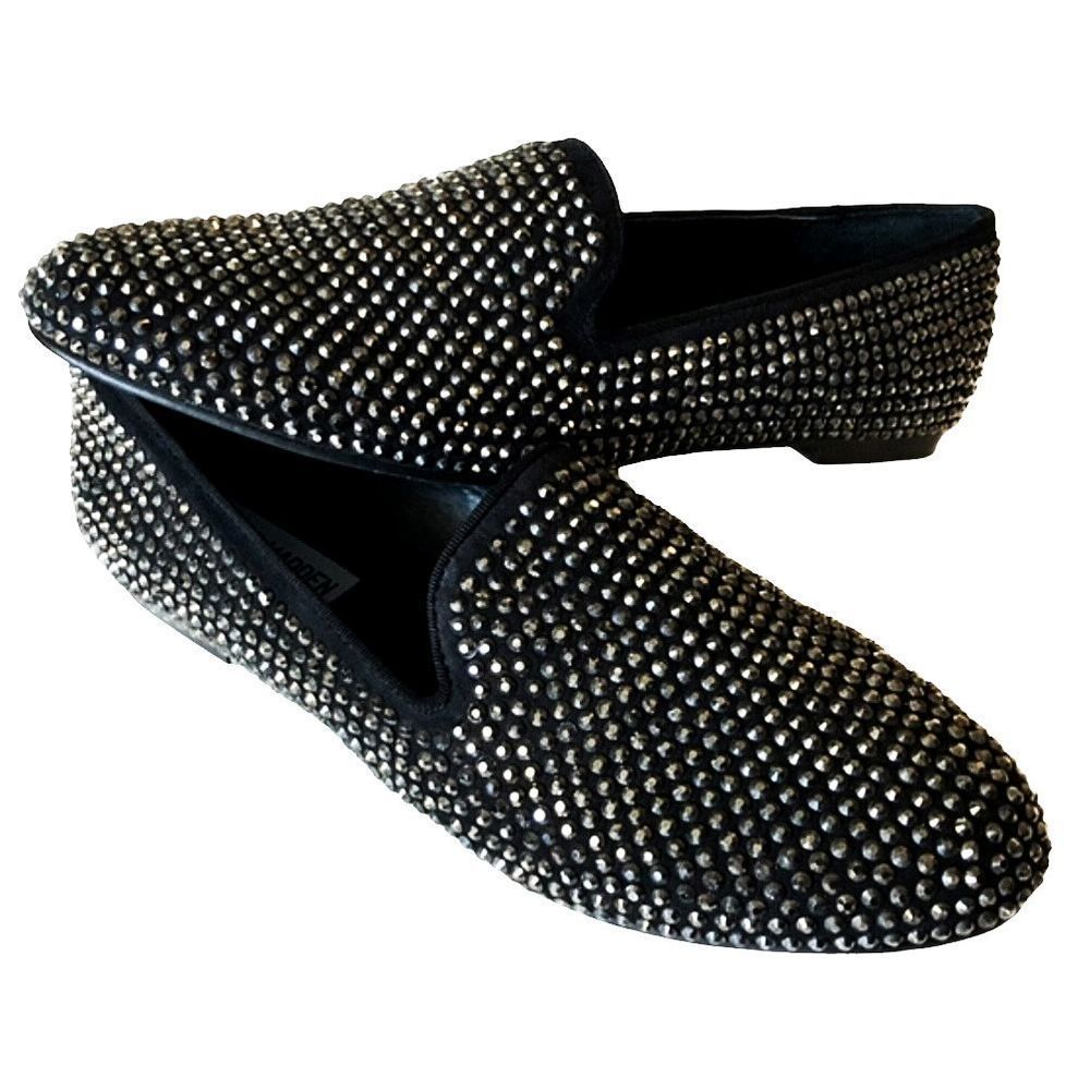 Steve Madden Concord Rhinestone Studded Loafers